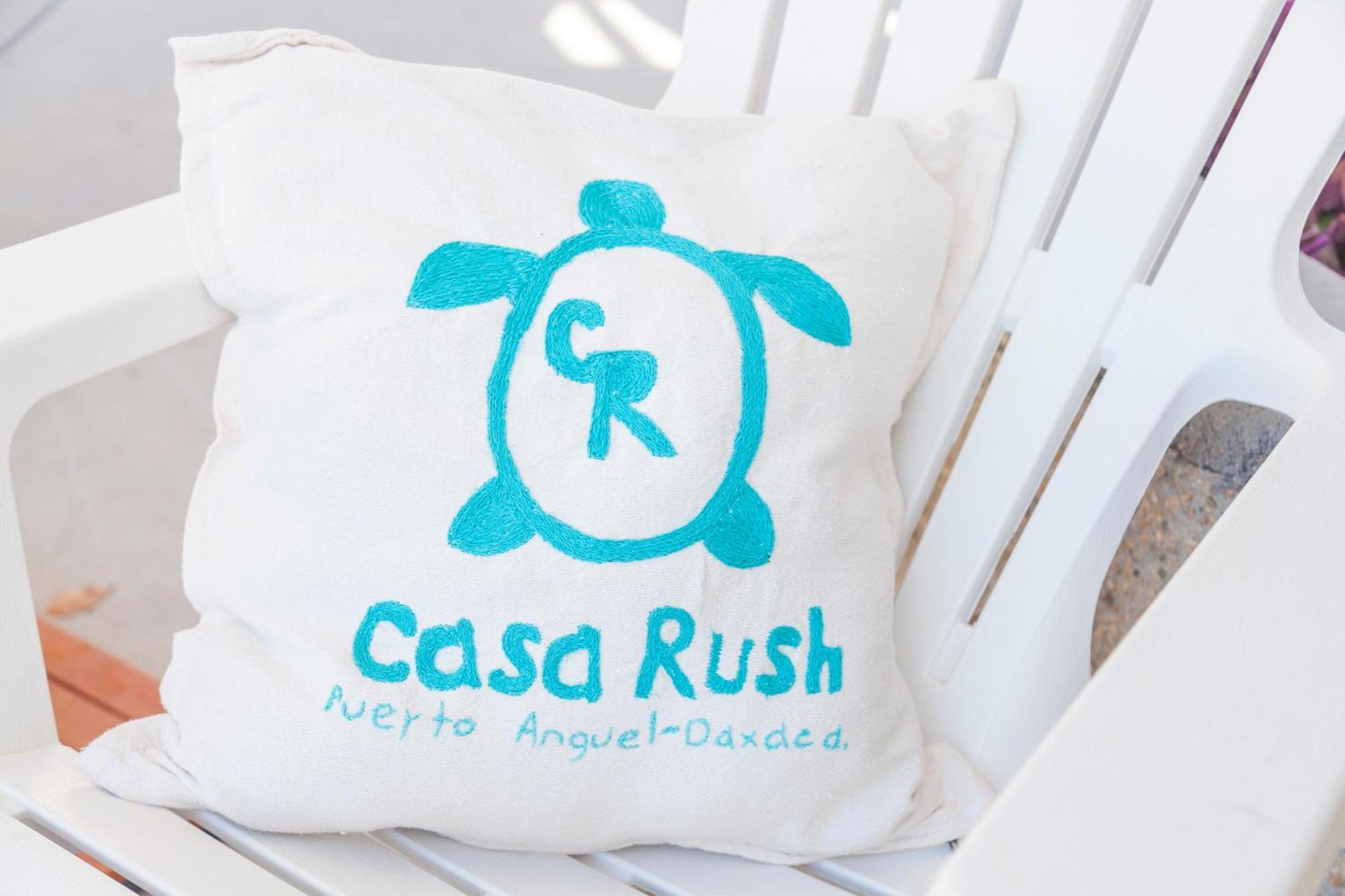 Puerto Ángel Hotel Casa Rush المظهر الخارجي الصورة