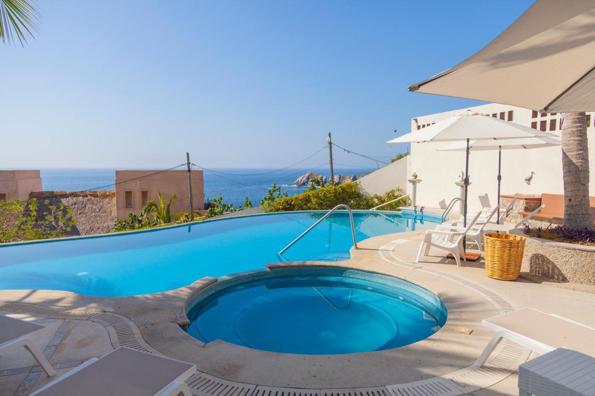 Puerto Ángel Hotel Casa Rush المظهر الخارجي الصورة