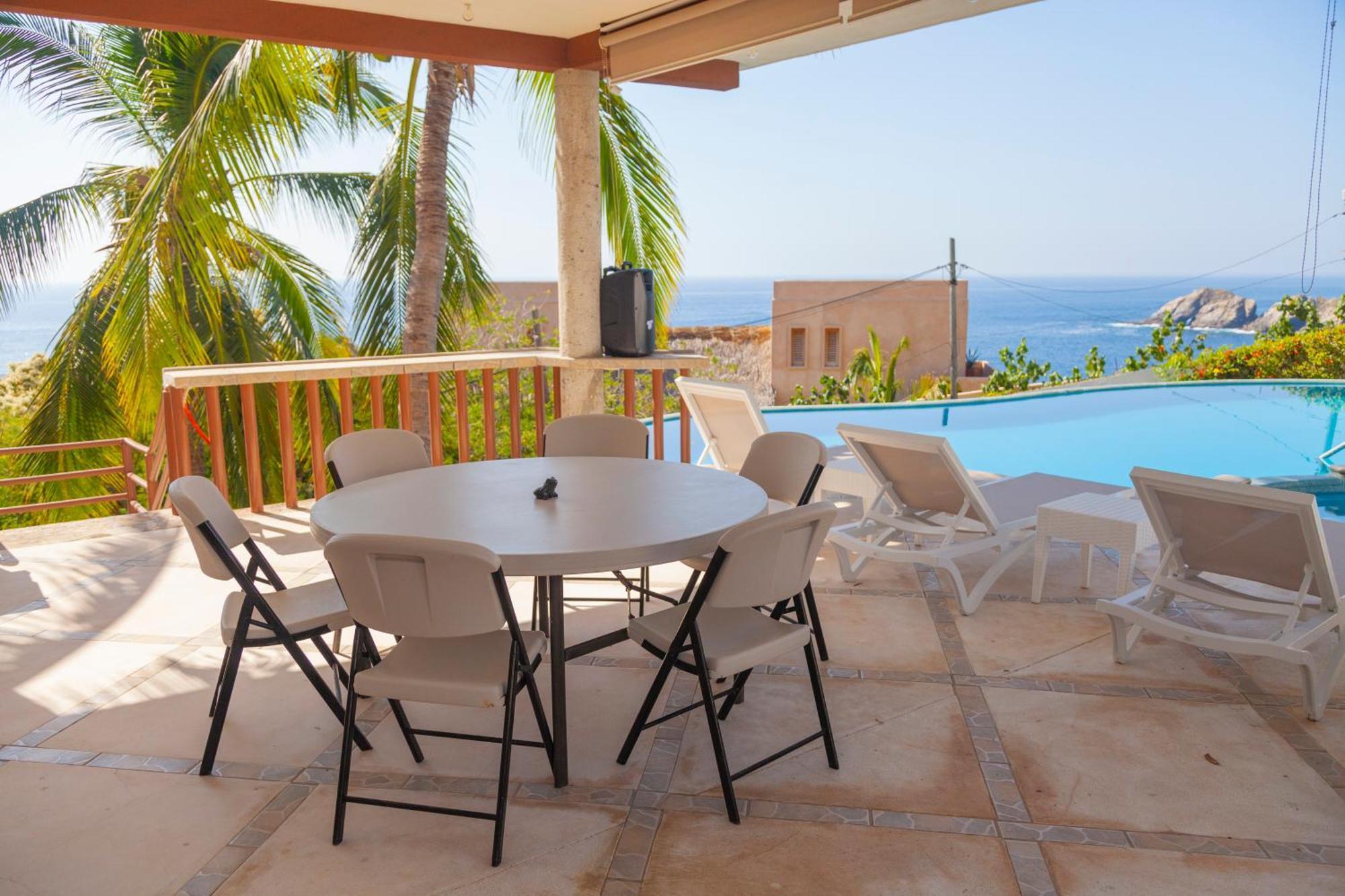 Puerto Ángel Hotel Casa Rush المظهر الخارجي الصورة