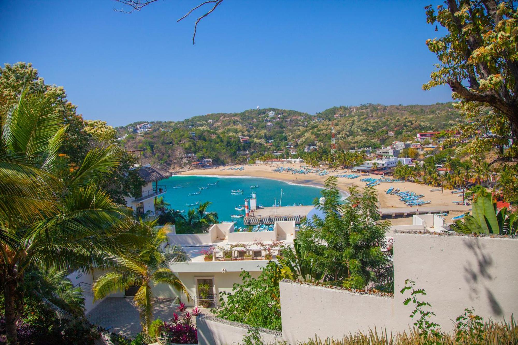 Puerto Ángel Hotel Casa Rush المظهر الخارجي الصورة